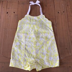 Janie and jack lemonade blossom romper